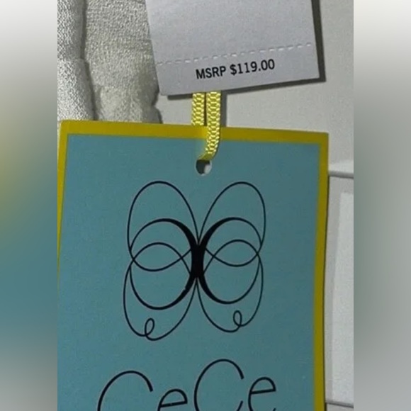 CeCe Women’s Sleeveless ruffle maxi dress Sz XL - Picture 9 of 9